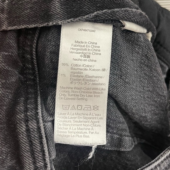 Madewell Black/Gray Denim Overall Jumpsuit - Picture 9 of 9